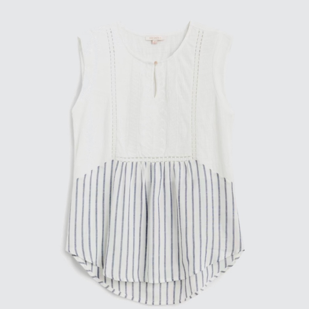 Skies are Blue Blouse NWT